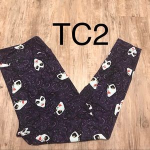 LuLaRoe Maleficent Villains TC2 Leggings NWOT
